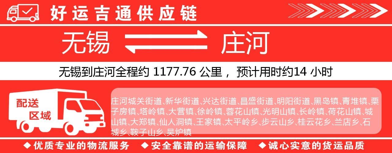 无锡到瓦房店物流专线-无锡至瓦房店物流公司