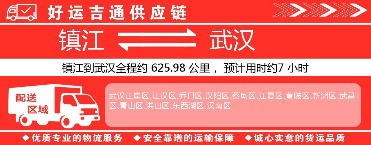 镇江到武汉物流专线-镇江至武汉货运公司